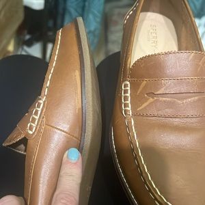 Brand New Seaport Brown Sperry Penny Loafers 9.5W —Best Boat shoes! Never worn!